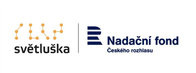 Logo - podpora brožur EDA: Nadační fond Českého rozhlasu ze sbírky Světluška