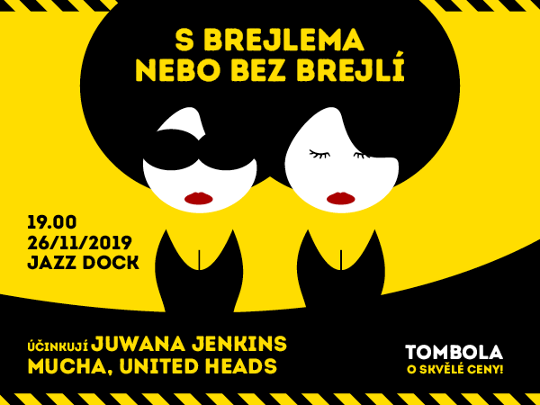 Přijďte na koncert do Jazz Docku - těšíme se na vás 26. listopadu